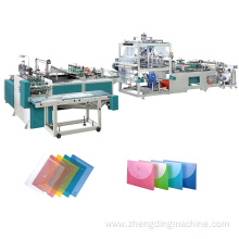 Plastic Envelope With Button Making Machine